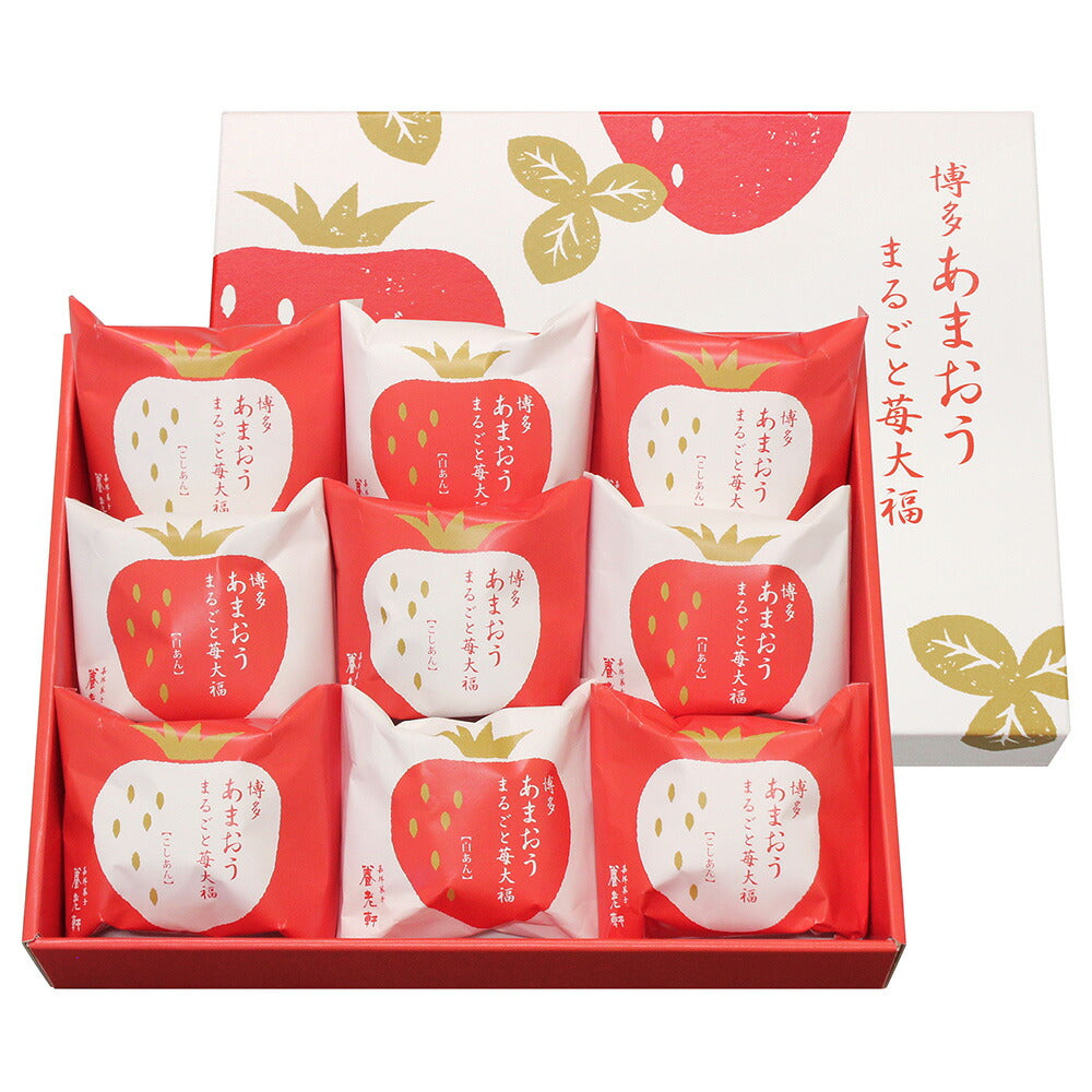 【3人シェア買いでお得】京都 養老軒 博多あまおう まるごと苺大福(YF-MA)【お届け不可地域:離島】【二重包装不可】