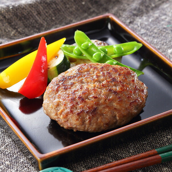 氷温熟成 鳥取和牛×大山豚手造りハンバーグ6個セット 【代引き不可】