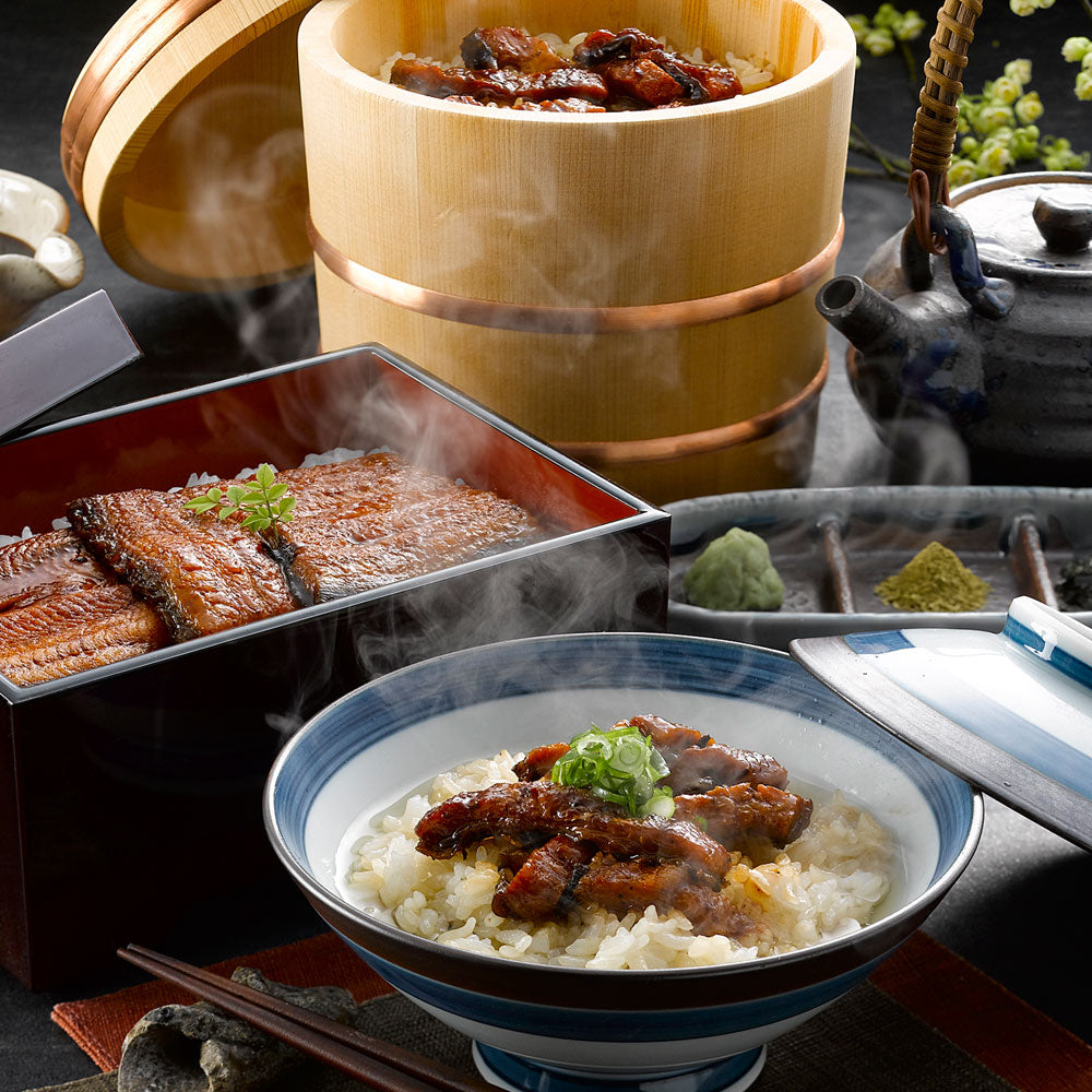うなぎ割烹「一愼」特製蒲焼き・鰻のひつまぶしセット 国産鰻使用 UCI-H22W