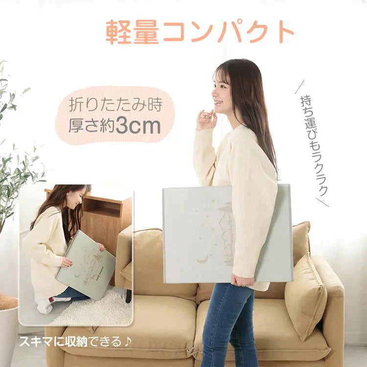 パネルヒーター 「アイボリー」 足元ヒーター デスクヒーター 足元暖房 電熱 ヒーター こたつ 折り畳み 遠赤外線 省エネ 冷え性 オフィス 部屋 暖かグッズ
