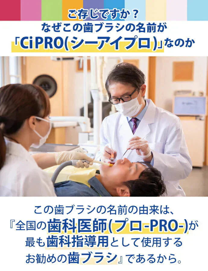 歯ブラシ Ci PRO / Sやわらかめ / 20本セット【Ci メディカル 歯ブラシ】【メール便送料無料】