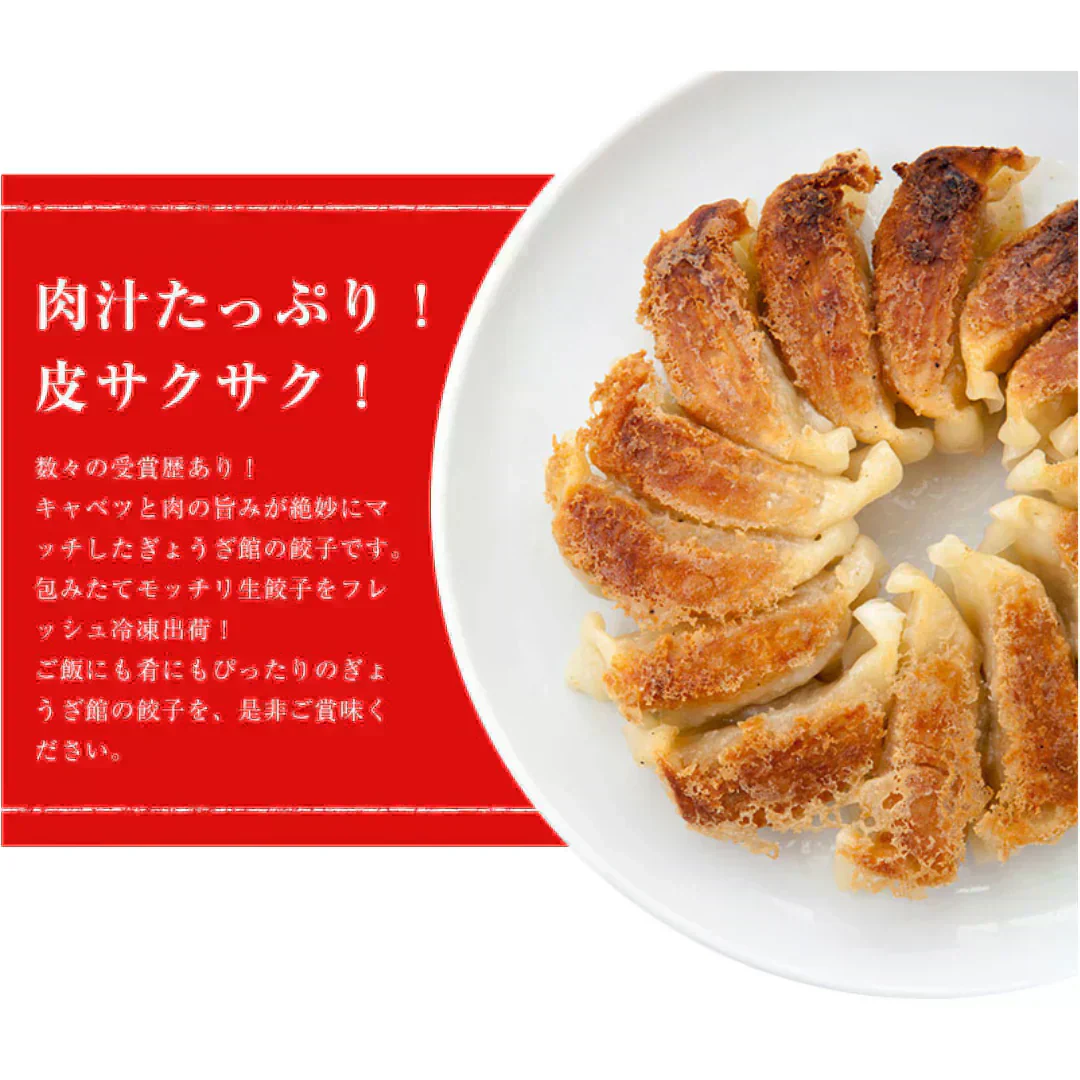 メガ盛り!黒餃子&本餃子96個(黒餃子48個、本餃子48個)