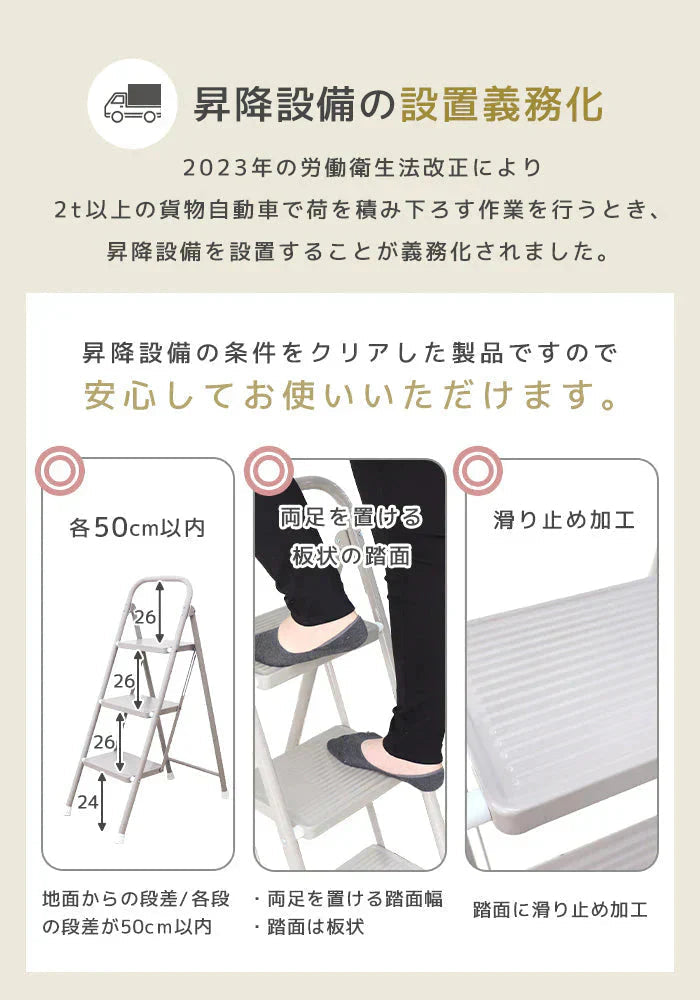 【ブラック】踏み台 脚立 折りたたみ おしゃれ 2段 ステップ台 ステップチェア 折りたたみステップ ステップスツール スツール ディスプレイラック 棚 ステップラダー ステップスツール 大掃除 洗車台 はしご 梯子 滑り止め 持ち手 手すり