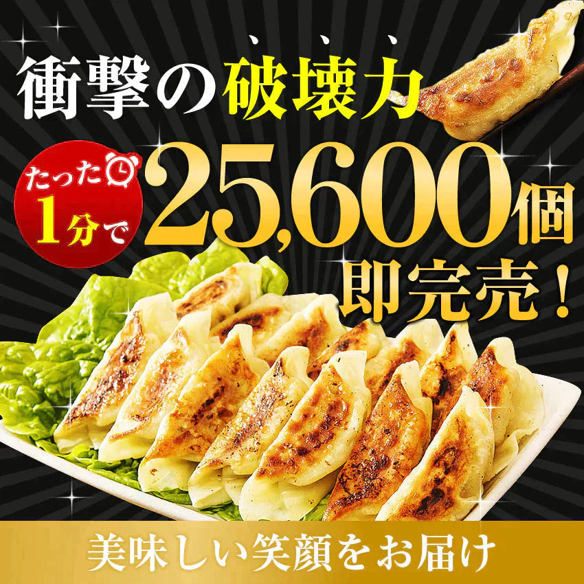 (納期2週間)奇跡の一粒すっぴん餃子100個 絶品タレ不要味付き