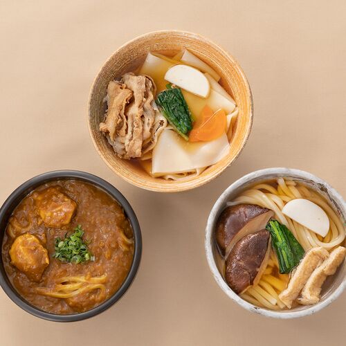 群馬 「花山うどん」 老舗のうどん味くらべ 6食セット / 饂飩 ギフト 常温