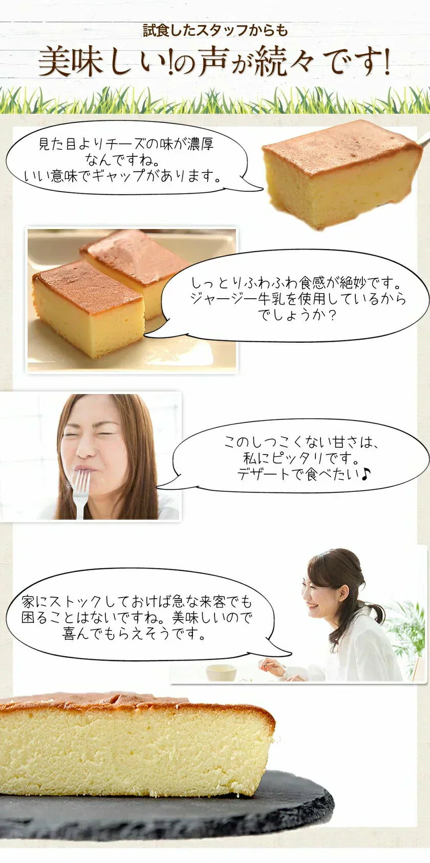 阿蘇 ジャージー チーズケーキ 希少 な ジャージー牛乳使用 スイーツ 1-5営業日以内に発送予定(土日祝除く)