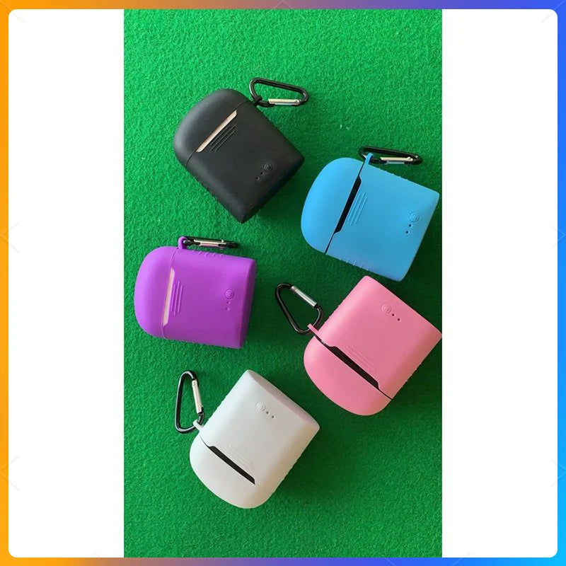 tws i7 ピンク シリコンケース ワイヤレスイヤホン用シリコンカバー 5色バリエーション フック付き