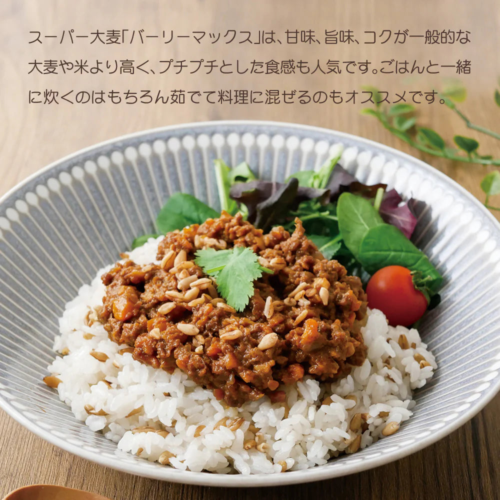 α化 スーパー大麦 800g/袋 バーリーマックス ダイエット 食物繊維 ミネラル スーパーフード 大麦 もち麦 玄麦 腸活 雑穀 レジスタントスターチ β-グルカン 糖質カット 糖質オフ 糖質制限