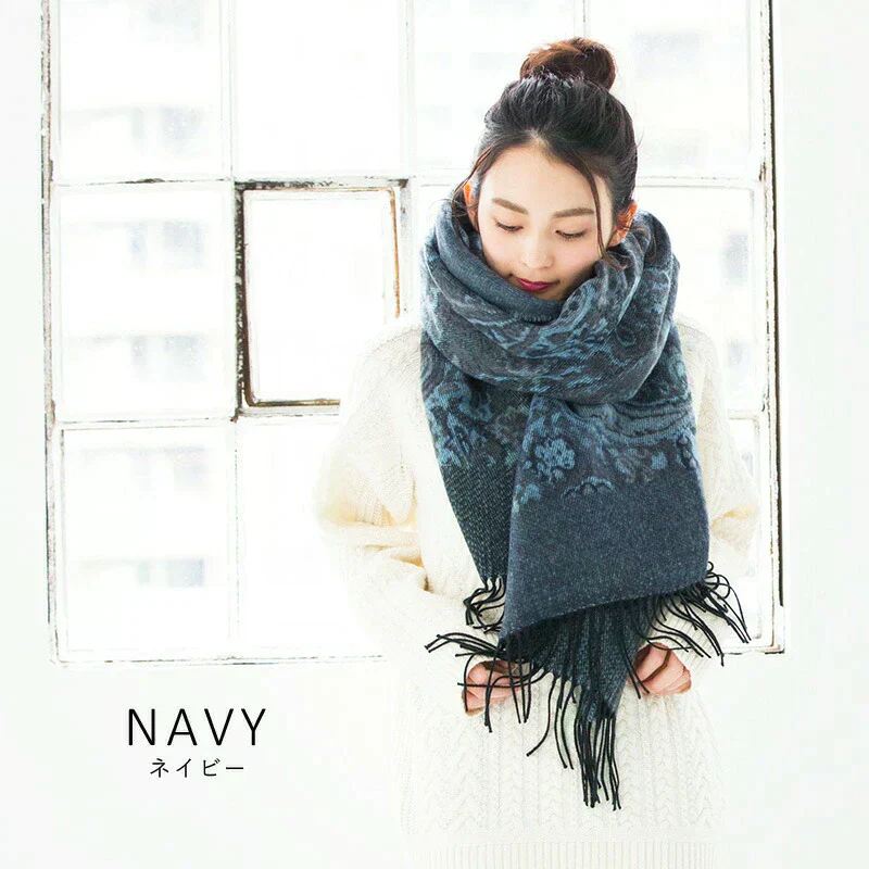 【ブラック】【商品名:セドナーズ大判ストール】