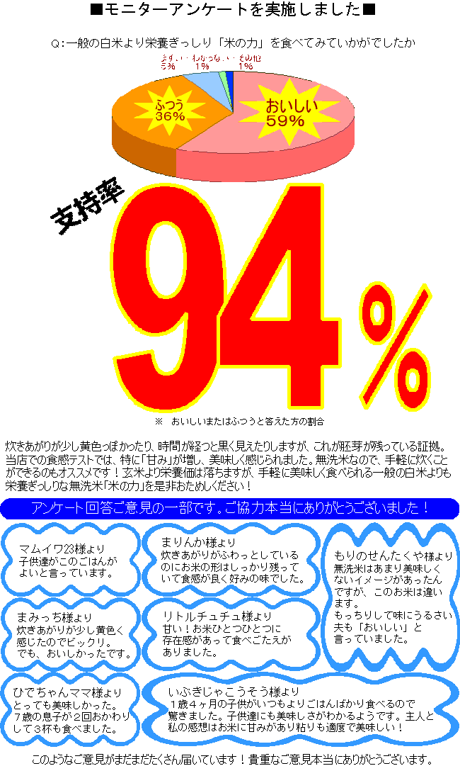5kg 無洗米 一般の白米より栄養ぎっしり米の力 九州産 米 「米の力」5kg1個