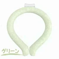 ネッククーラー 即冷却 クールリング アイスリング 子供 自然凍結 2個 スマートアイス ネックバンド 温度でひんやりキープ 繰り返し 暑さ対策 スマートアイス 冷却グッズ 首 冷却 電池なし(子供-グリーン2個)