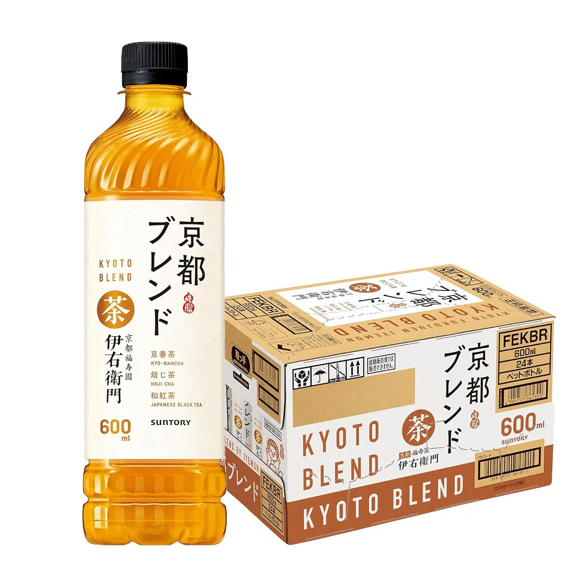サントリー 伊右衛門 京都ブレンド 600ml×1ケース/24本