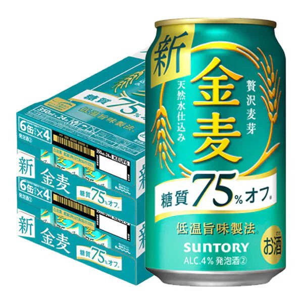 【全国一律送料無料】サントリー 金麦 糖質75%オフ 350ml×2ケース/48本 YTR