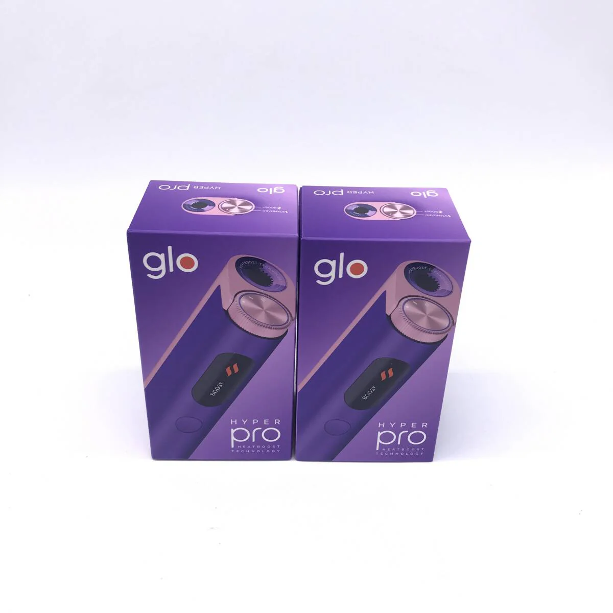 2個セット glo (グロー) ハイパー プロ HYPER pro パープル・サファイア 加熱式タバコ 電子タバコ