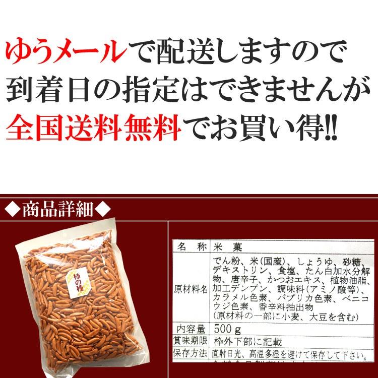 柿の種 山盛り おやつ おつまみ 大容量 酒の肴 ビールのお供 業務用 たっぷり ポイント消化 500g メール便 送料無料 セール