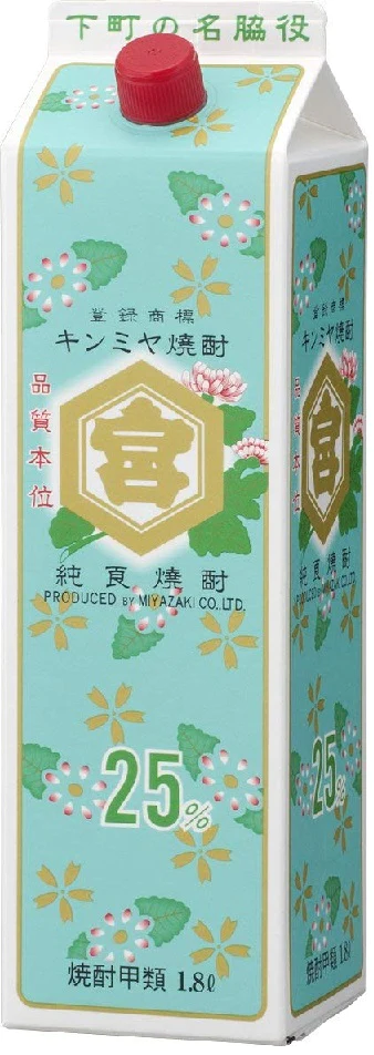 宮崎本店 キッコーミヤ焼酎 キンミヤ 金宮 25度 1800ml 1.8L 1本【ご注文は12本まで1個口配送可能】