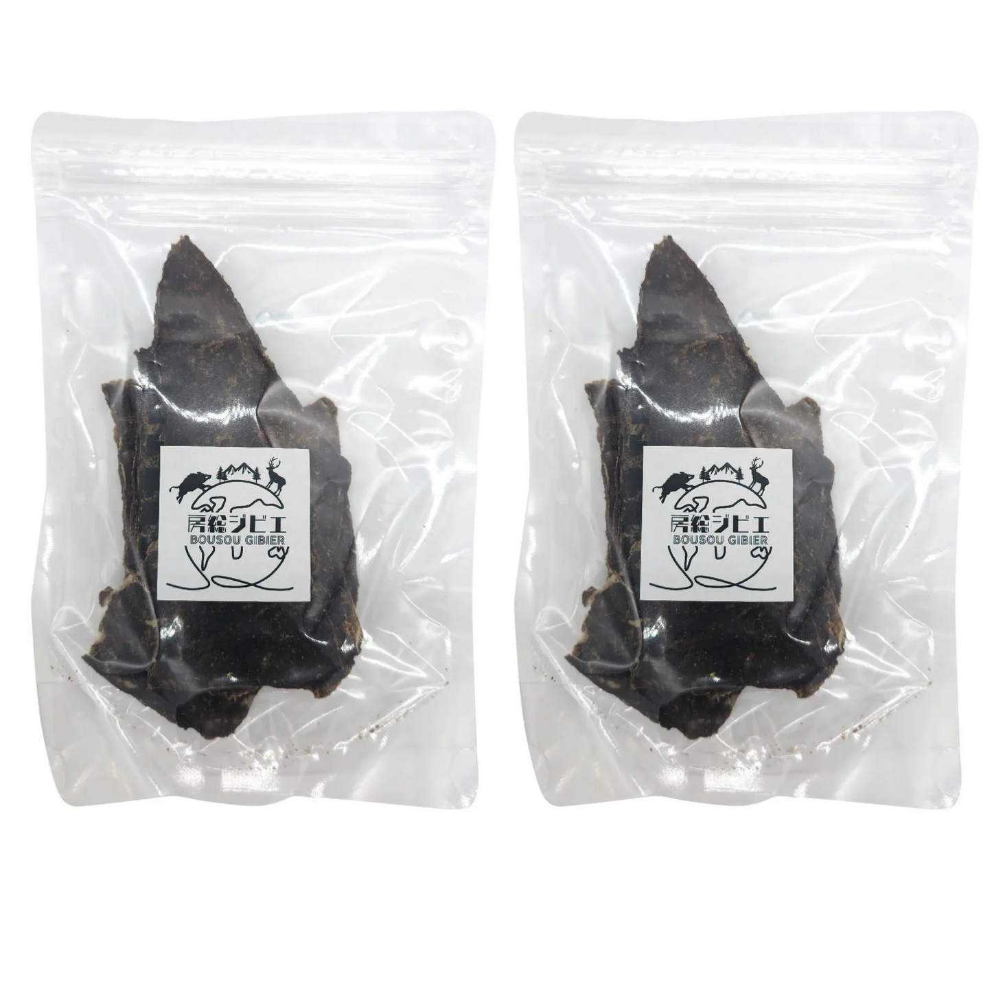 房総ジビエ使用 猪赤身ジャーキー 50g×2袋 ペットフード ペットおやつ 犬ごはん 犬おやつ ドッグフード