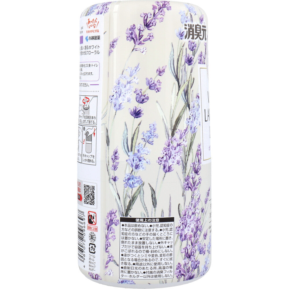 小林製薬 消臭元 SAVON サボン 室内・トイレ用 ホワイトラベンダーリネン 400mL X6個