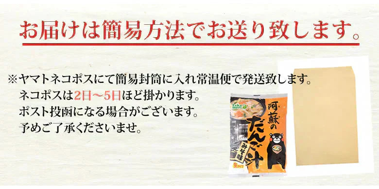 阿蘇のだんご汁 みそ味 4食 生麺 熊本名物 だご汁 だんご麺 郷土料理 ご当地