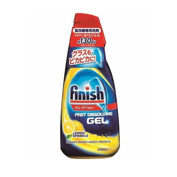 【3人シェア買いでお得】フィニッシュ 食洗機用洗剤 ジェルタイプ 650ml