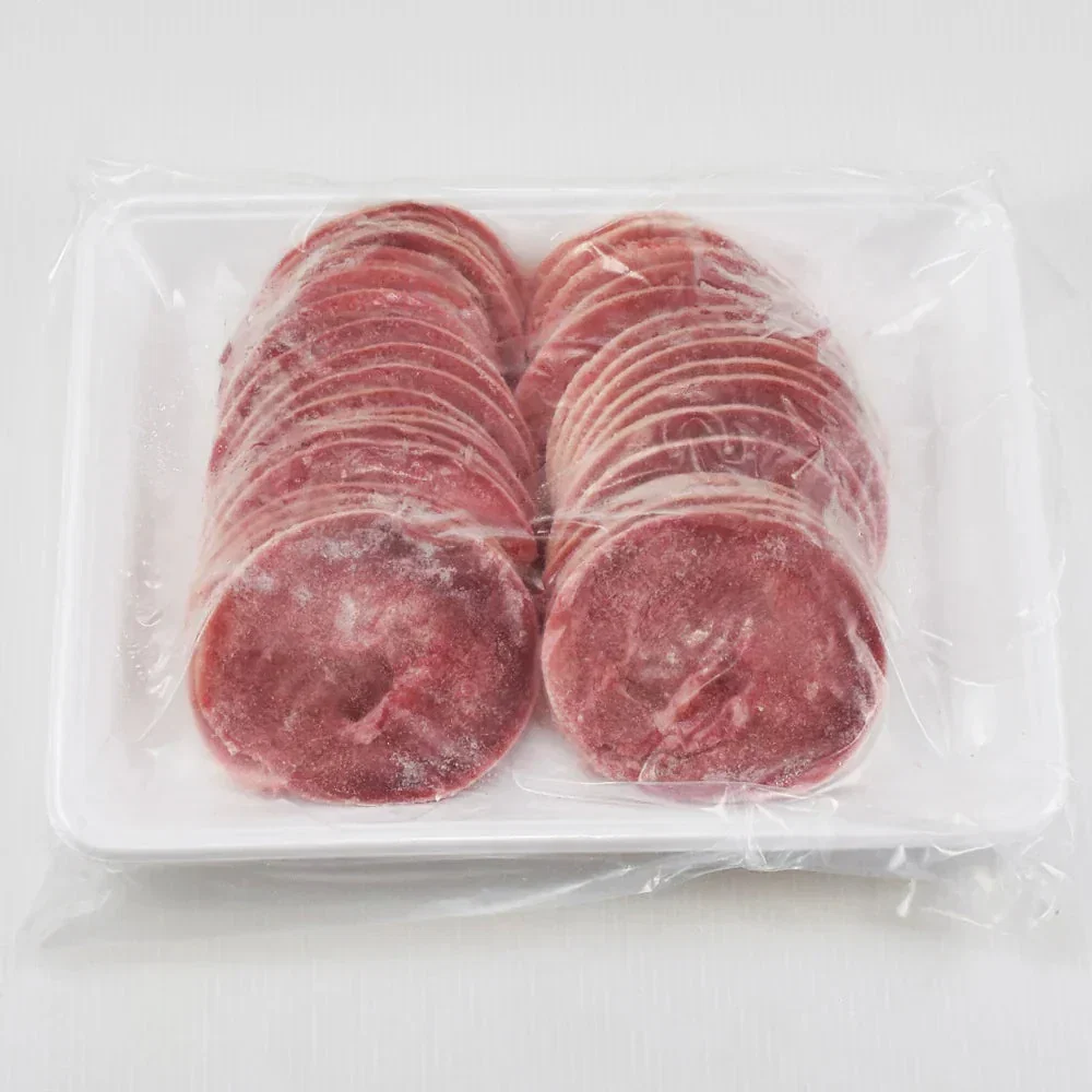 タン約2mmスライス 1kg(500g×2袋) スライス 焼肉 バーベキュー 豚タン 成形肉