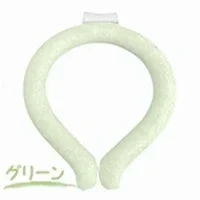 【グリーン 子供 1個 送料無料】ネッククーラー 即冷却 冷却グッズ 暑さ対策用品 クールリング アイスリング 自然凍結 スマートアイス ネックバンド 温度でひんやりキープ 繰り返し 暑さ対策 冷却グッズ 首 冷却 電池なし 送料無料