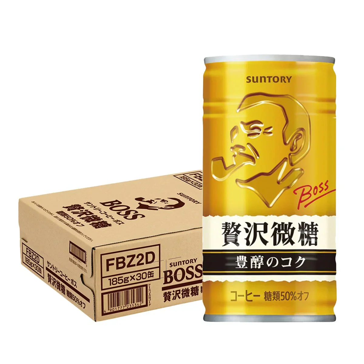 サントリー BOSSボス 贅沢微糖 185ml×1ケース/30本