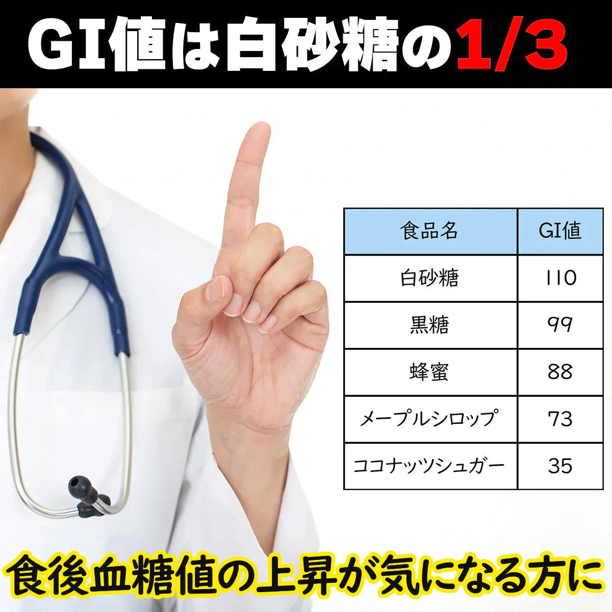 【低GI】ダイエット&健康に◎ オーガニック 有機JAS ココナッツシュガー 200g / 白砂糖 羅漢果 ラカンカ エリスリトール の代わりに 送料無料