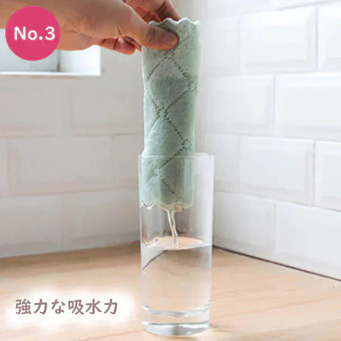【予約商品・発送時期は商品説明に記載】キッチンクロス カラーランダム 10枚セット 25×25cm リバーシブル まとめ買い レンジクロス 布巾 油汚れ 台所 ふきん 台拭き クロス タオル 汚れ 掃除 キッチン 用品 マイクロファイバー 送料無料 ギフト プレゼント