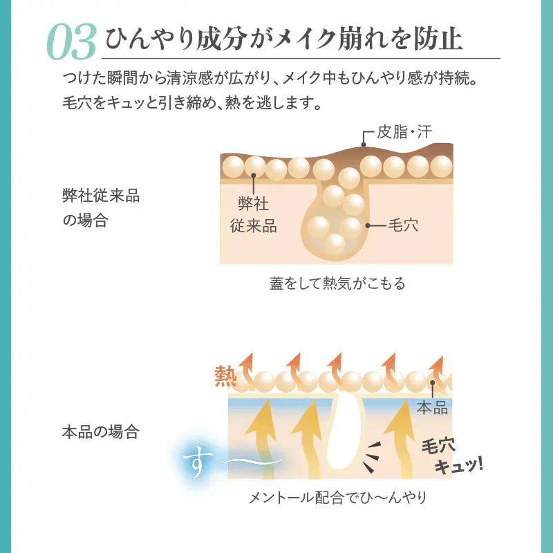 HIYAPITAクール ファンデ(ナチュラルオークル) /カバー力 SPF50+・PA++++ ベースメイク 日焼け止め配合ファンデ 汗に強い あざ隠し 長時間キープ コンパクト プチプラ uvカット ファンデーション UVカット メイクアップベース トーンアップ ひんやりキープ サラサラをキープ 保湿美容液