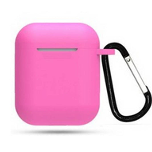 airpods1 ピンク airpods2 対応 エアーポッズ エアポッツ 1/2 ケース カバー シリコン かわいい キズ防止 耐衝撃 全面保護 紛失防止 8色あり