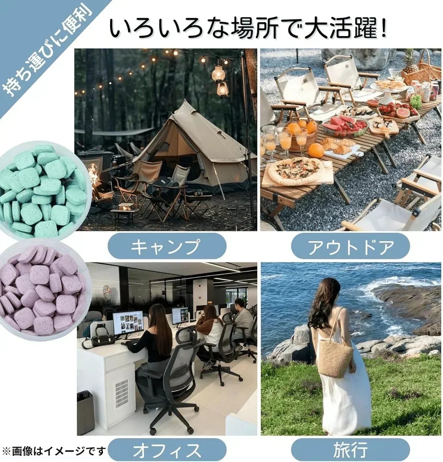 【歯を強化し、虫歯を防ぐ】\ ミント2個 /約100粒 マウスウォッシュ タブレット 90g 歯みがきタブレット 口臭ケア マウスウォッシュ 口臭除去 マウスウォッシュ トゥースペーストタブレット 歯磨き用タブレット 歯磨き粉 お口のケア デンタル オーラルケア 口臭 におい エチケット 爽快感 携帯 ハンドメイド プチギフト コスメ クレームドマント タブレット デンタル