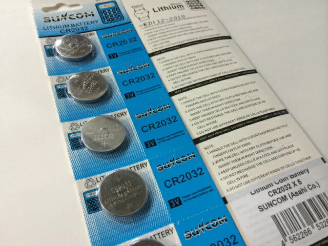 リチウムボタン電池CR2032 4シート計20個