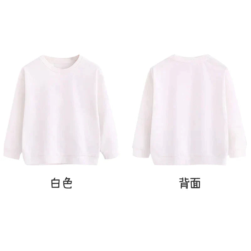 2点セット グレー 150cm トレーナー1枚 と ズボン1枚 体育 体操服 子供 キッズ 白Tシャツ長袖 黒 グレー パンツ 秋 春 冬 通気性 運動会 イベント 男女兼用 ポップダンス