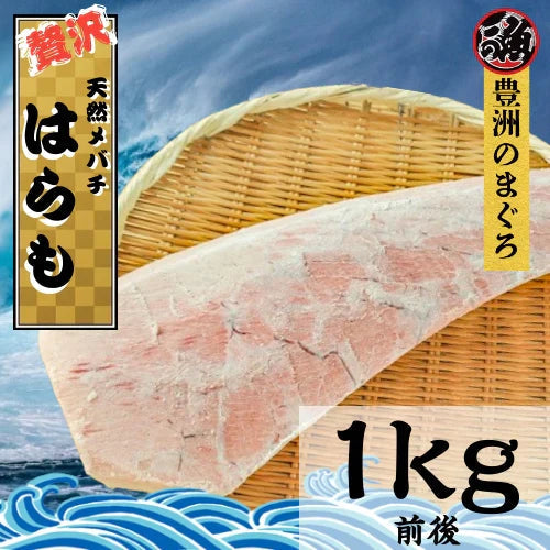 希少部位 ハラモ 1kg 天然 まぐろ メバチ 海鮮 刺身 照り焼き 塩焼き 煮物