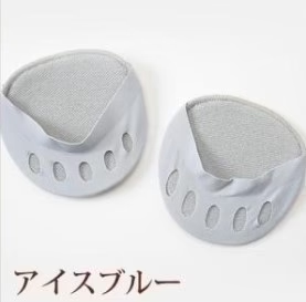 【アイスブルー、フリーサイズ】靴下 レディース 5本指 ソックス インナーソックス 薄手