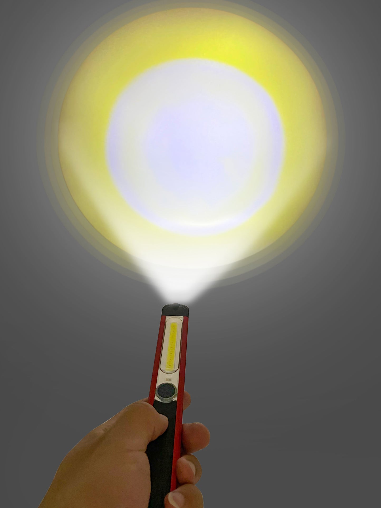 ワークライト 作業灯 照明 LED USB 充電式懐中電灯 防水 マグネット 明るい 車 現場 充電 屋外 ハンディ ライト 磁石 携帯 照度 調整(w029)