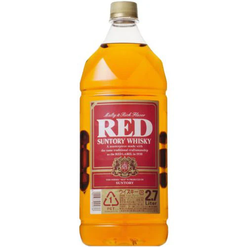 サントリーウイスキー レッド 1本 2700ml(2.7L)<ペットボトル>【ご注文は1ケース(6本)まで同梱可能です】