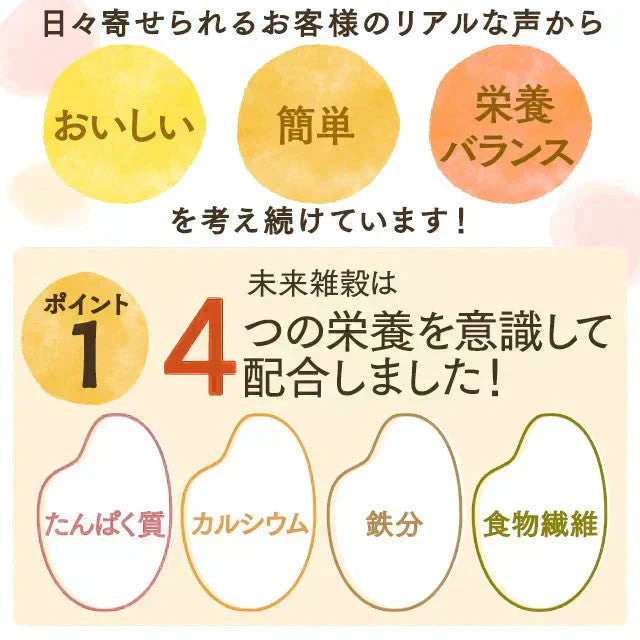 800g 完全国産 未来雑穀21+マンナン (400g×2袋) 雑穀米 送料無料【ご新規さん限定商品】