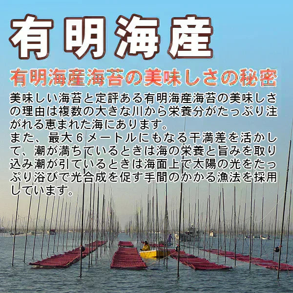 送料無料・有明海産わけあり焼海苔40枚