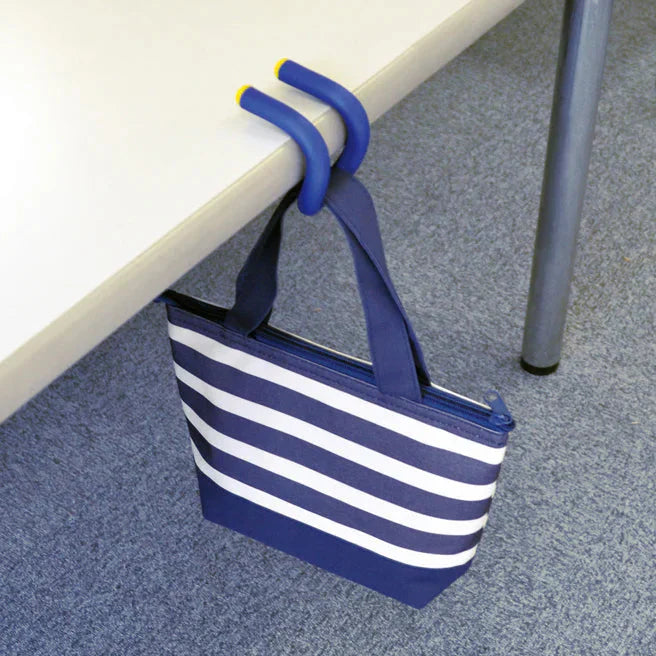 【ブルー】くねくね曲がって 使い方無限大! くねローゼ マルチバンド 多目的バンド 結束バンド/スマホスタンド/ゴミ袋フック 小島通商