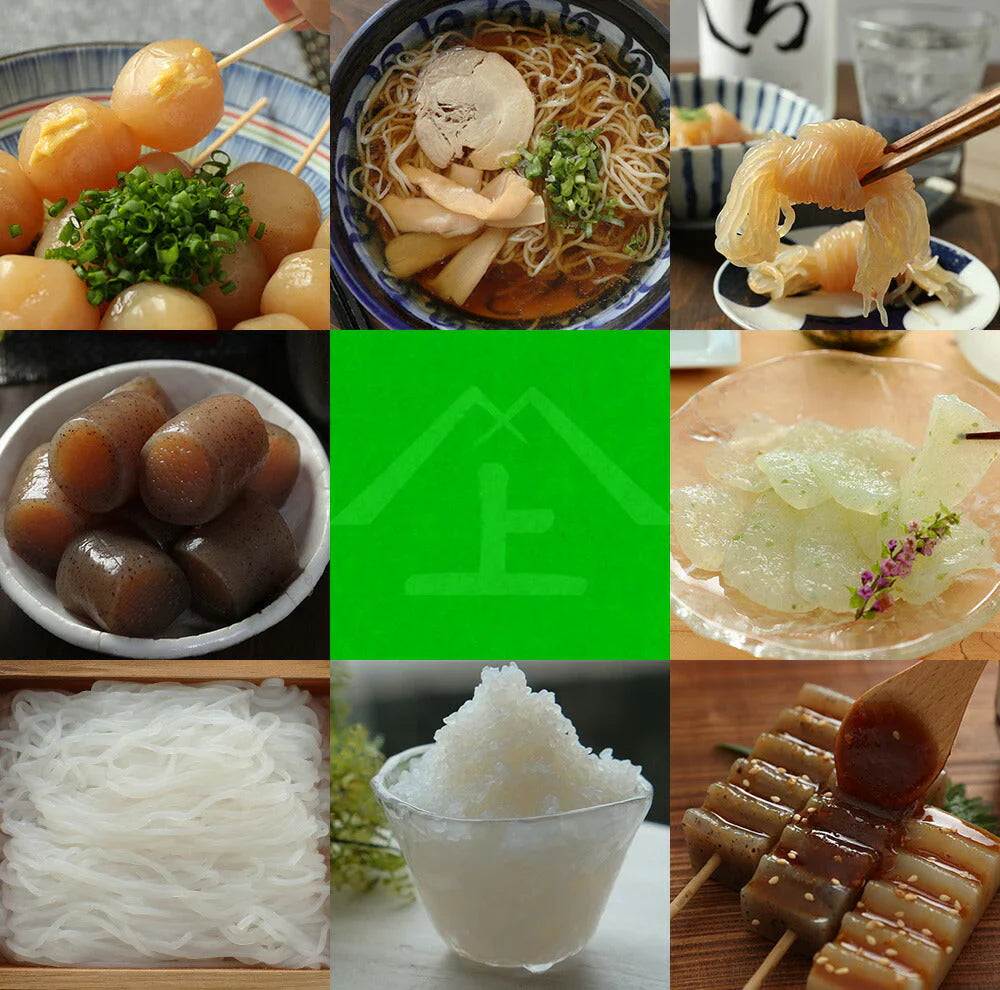 20袋 下町ところてん 薬味、つゆ付