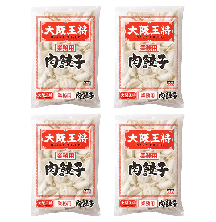 大阪王将 肉餃子 200個(50個入×4)たれ×24袋付