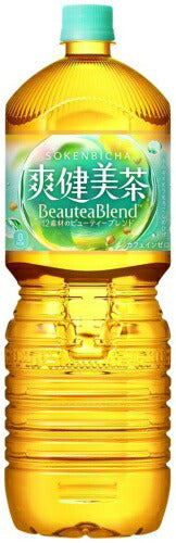 爽健美茶 2L ペットボトル 12本 (6本入×2 まとめ買い) コカ・コーラ お茶 ブレンド茶 カフェインゼロ