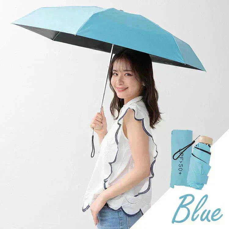 折りたたみ傘 「ブラック」 UVカット 超軽量 晴雨兼用 コンパクト 日傘 雨傘 紫外線遮断 日焼け防止 遮光 遮熱 熱中症対策 UPF50+ 撥水 傘 折り畳み傘 梅雨対策 男女兼用