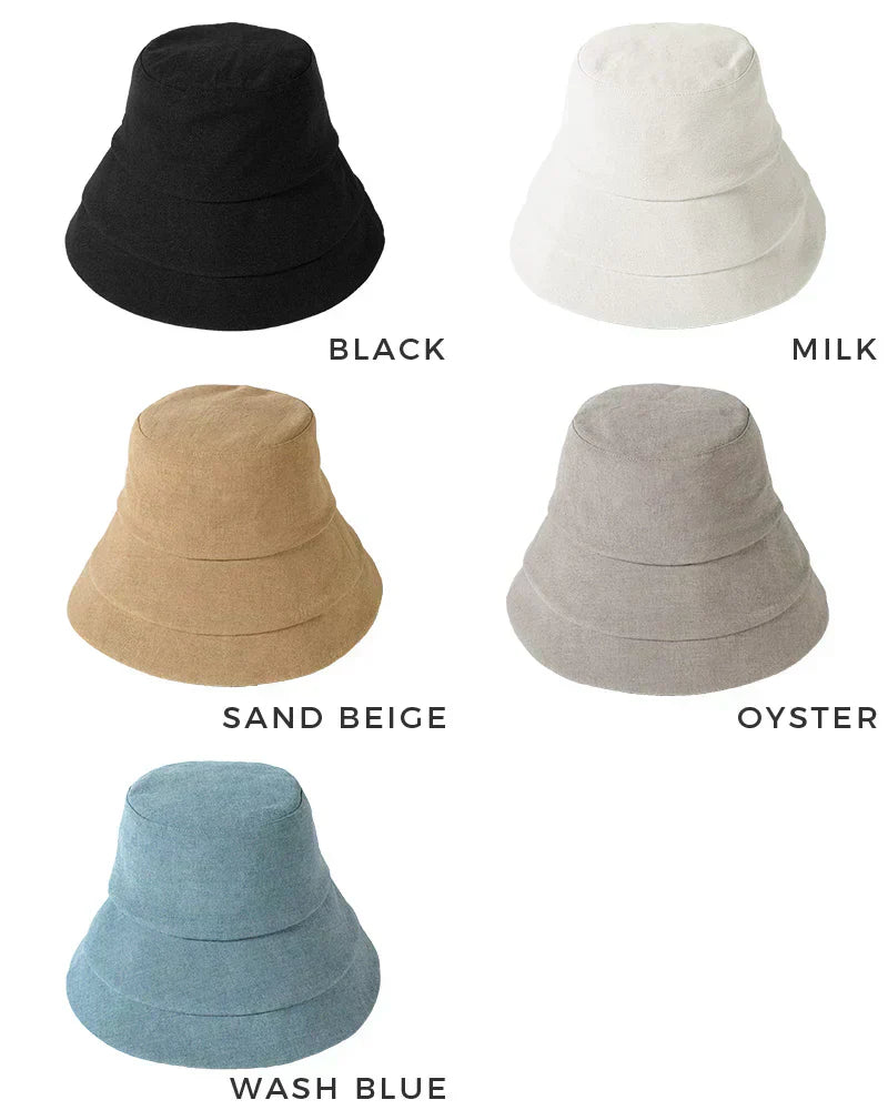 【Fサイズ56-58.5cm-ミルク】【商品名:クラシカルブリムハット】