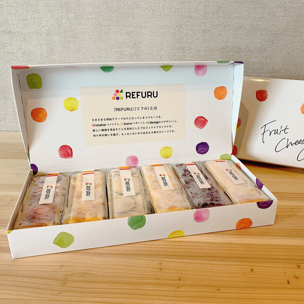 フルーツチーズケーキ 6種 各1本 スイーツ お菓子 洋菓子 国産 果物【送料込み】【お届け不可地域:沖縄・離島】