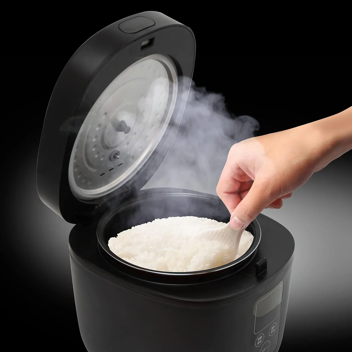 ROOMMATE 多機能炊飯器 4合炊き グルメ炊き ブラック