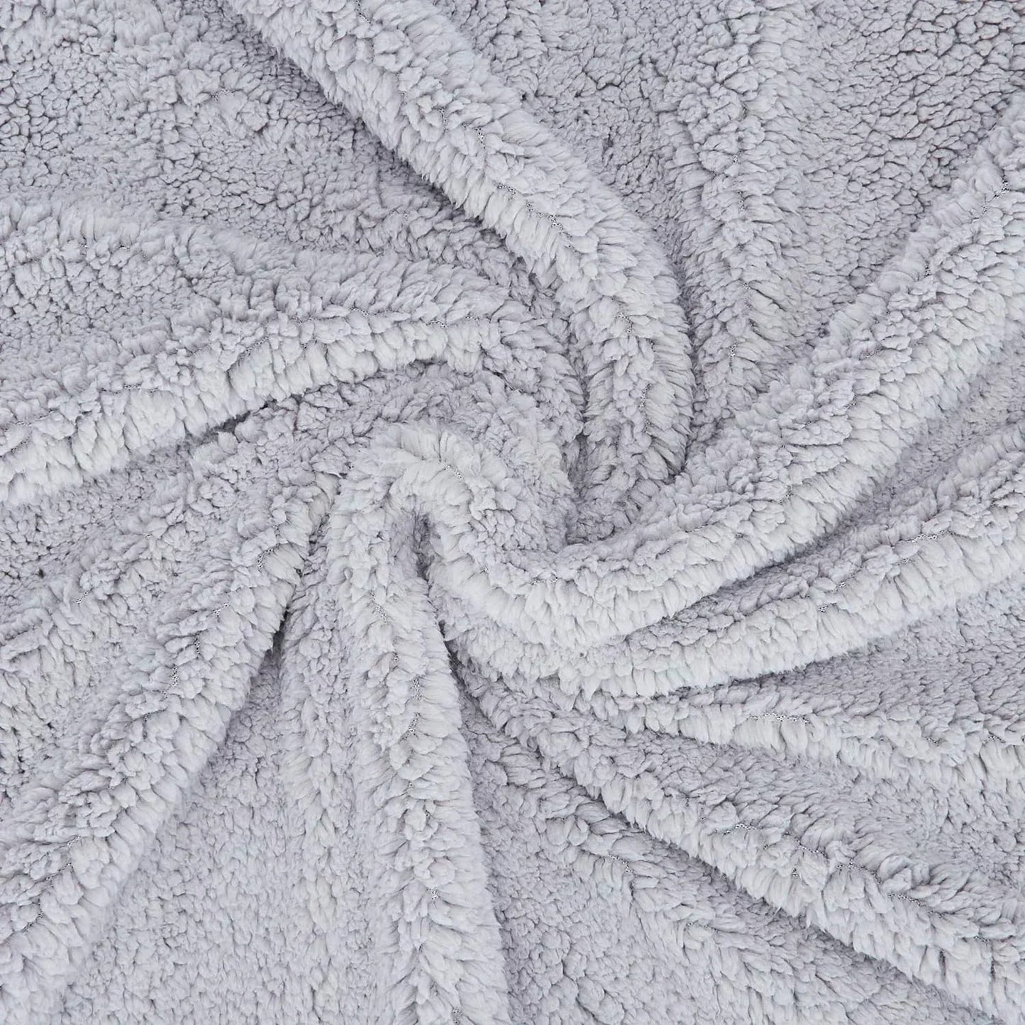 【Amazonベーシック】ブランケット 127×152cm (グレー)訳あり