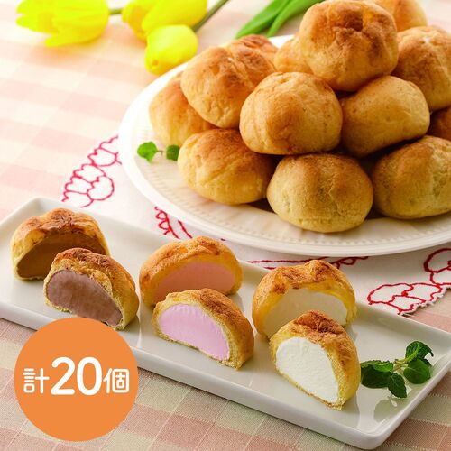 「横浜浪漫館」 シューアイスセット